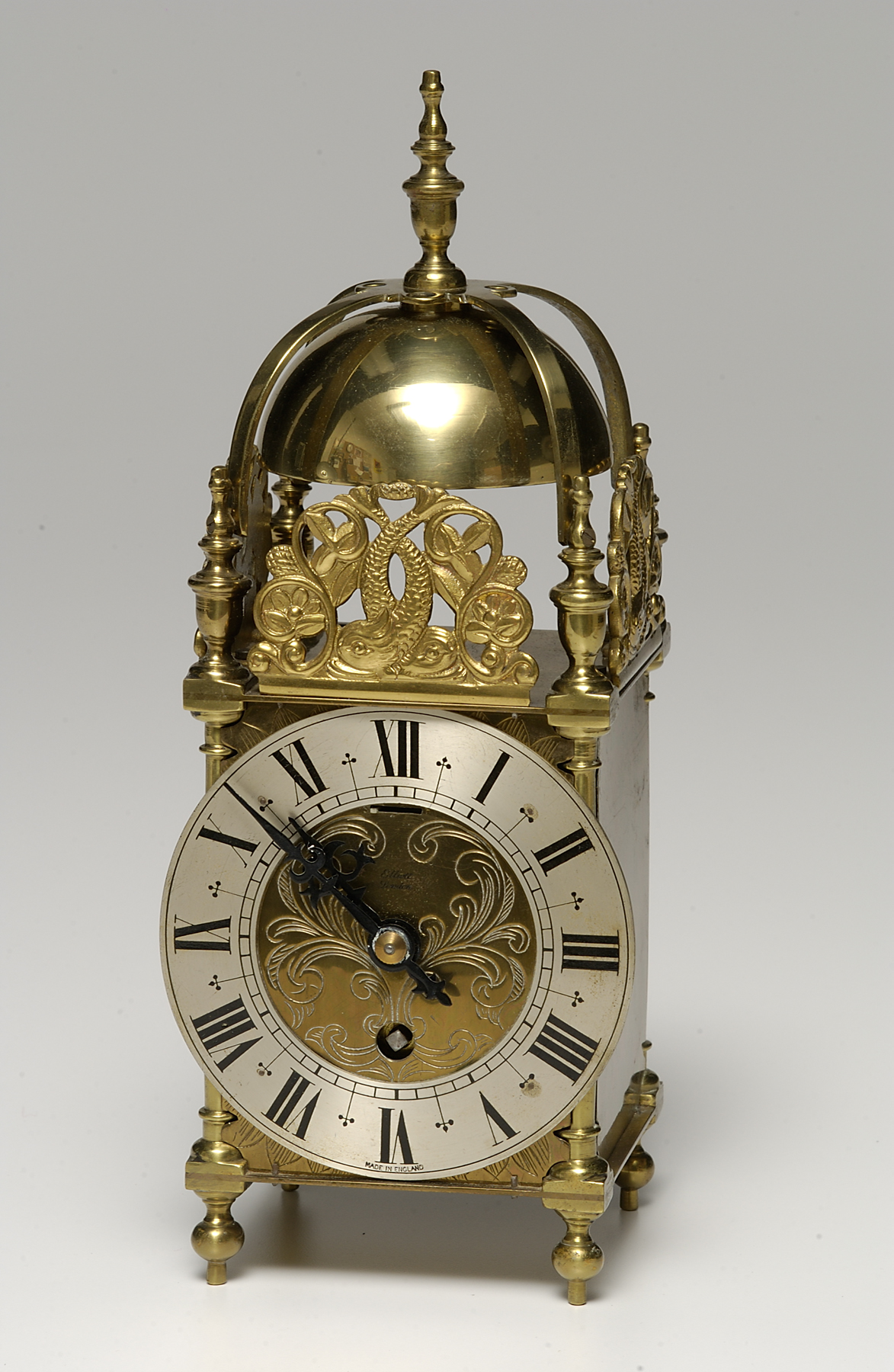 bracket clock, J. W. Elliot Ltd