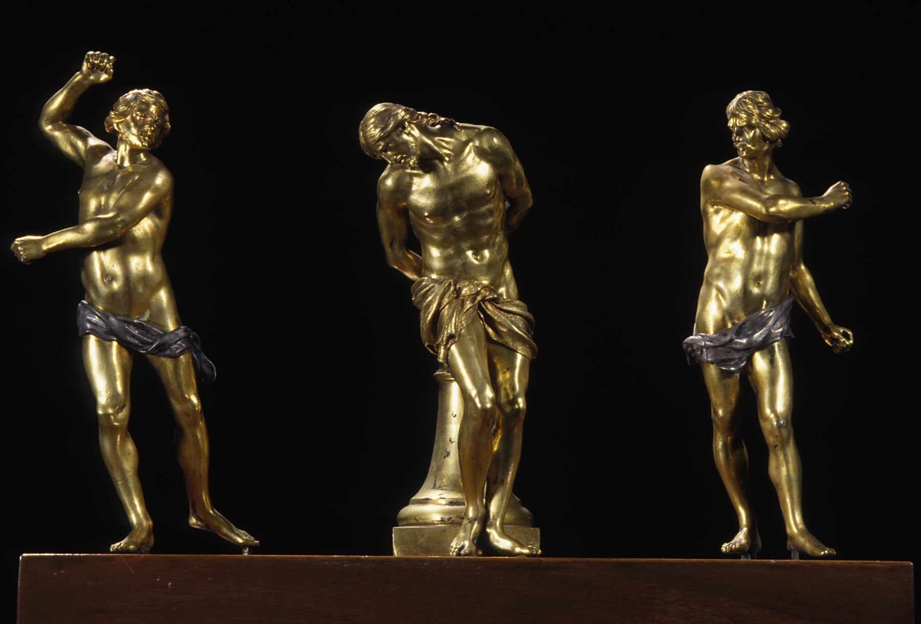 François Du Quesnoy (circa 1594–1643); Alessandro Algardi (1598–1654), Flagellation of Christ