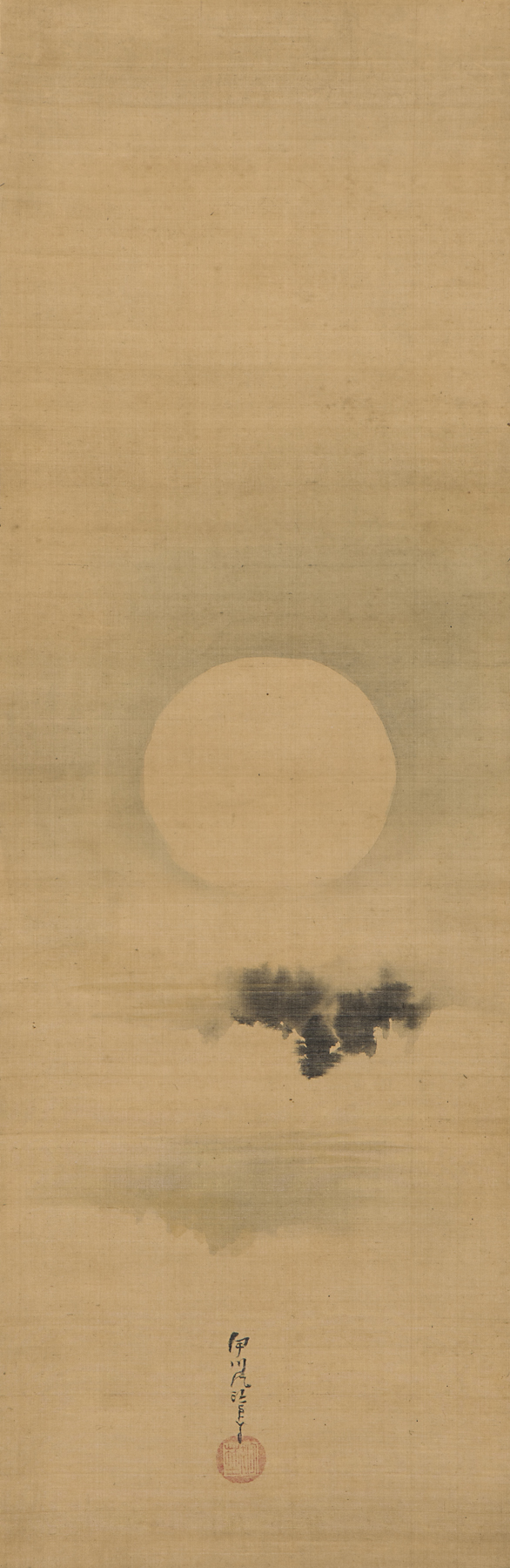 Kanō Isen'in (1775–1828), Mid-autumn moon