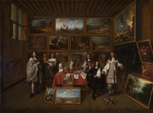 Gillis van Tilborgh (circa 1625–circa 1678), A Picture Gallery