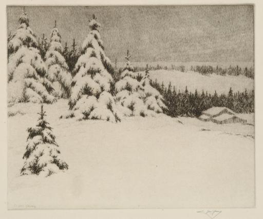 Winter Pines, Charles Jac Young