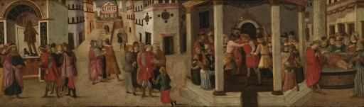 Master of the Apollini Sacrum (active 1480–1500), The Assassination of Julius Caesar