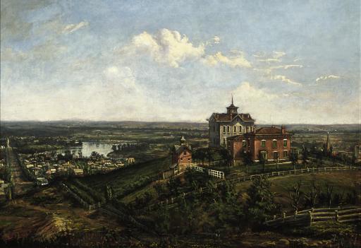 James Hess (active 1874–1884), View of Old North College