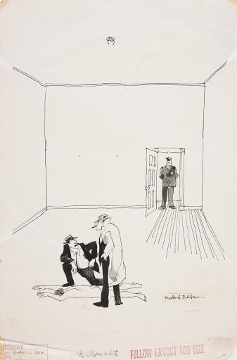 Rowland Wilson (1930–2005), "They Didn't Leave Us Much to Go On, Did They, Chief?"