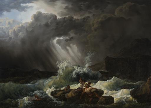 Philip James de Loutherbourg (1740–1812), A Shipwreck