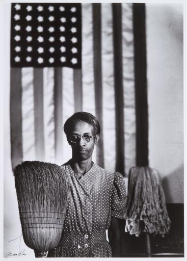 Gordon Parks (1912–2006), American Gothic, Washington, D.C.