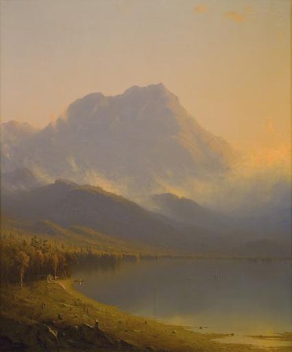 Sanford Robinson Gifford (1823–1880), Morning in the Adirondacks