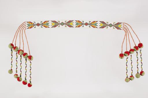 unrecorded Potawatomi artist, beaded sash