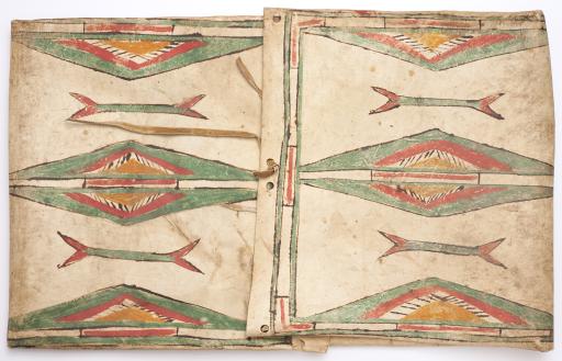 unrecorded Cheyenne, Ka’igwu (Kiowa), or Numunuu (Comanche) artist, parfleche
