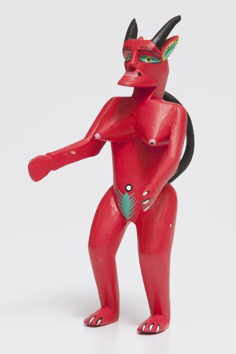 devil figure, Adrian Xuana