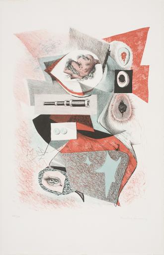 Septième péril (Seventh peril), Dorothea Tanning;  Librairie Les Pas Perdus, Paris;  Atelier Desjobert; Maurice Gantner; Andre Pieyre de Mandiargues