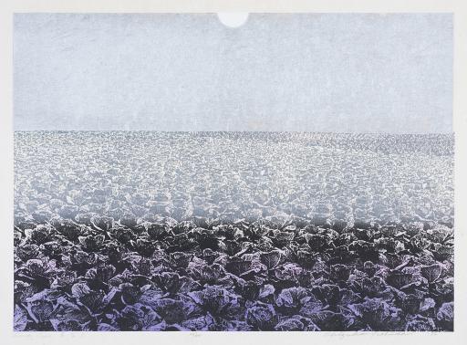 春宵 shunshō (Landscape C Spring Evening), 吉田千鶴子 Chizuko Yoshida