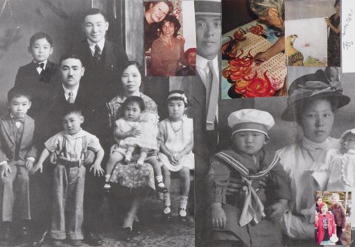 untitled (family portraits), Jimmy Tsutomu Mirikitani (1920–2012)