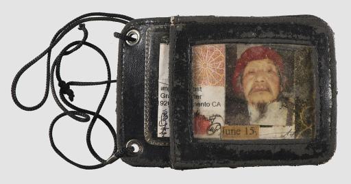  untitled (Mirikitani’s ID card, keys) 