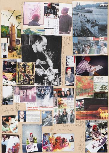 untitled (Mirikitani’s fellow artists, friends & family), Jimmy Tsutomu Mirikitani (1920–2012)