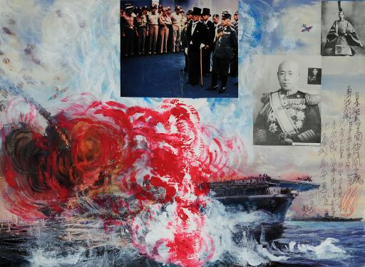 untitled (Battle of Midway), Jimmy Tsutomu Mirikitani